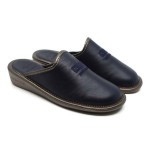 Nordikas slipper blauw leder 281